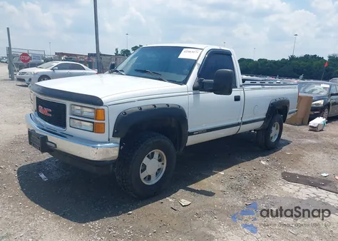 1995 GMC Sierra C1500 из США, поврежденный, VIN 1GTEC14H0SZ523536